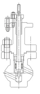 噴水減溫調(diào)節(jié)閥結(jié)構(gòu)圖